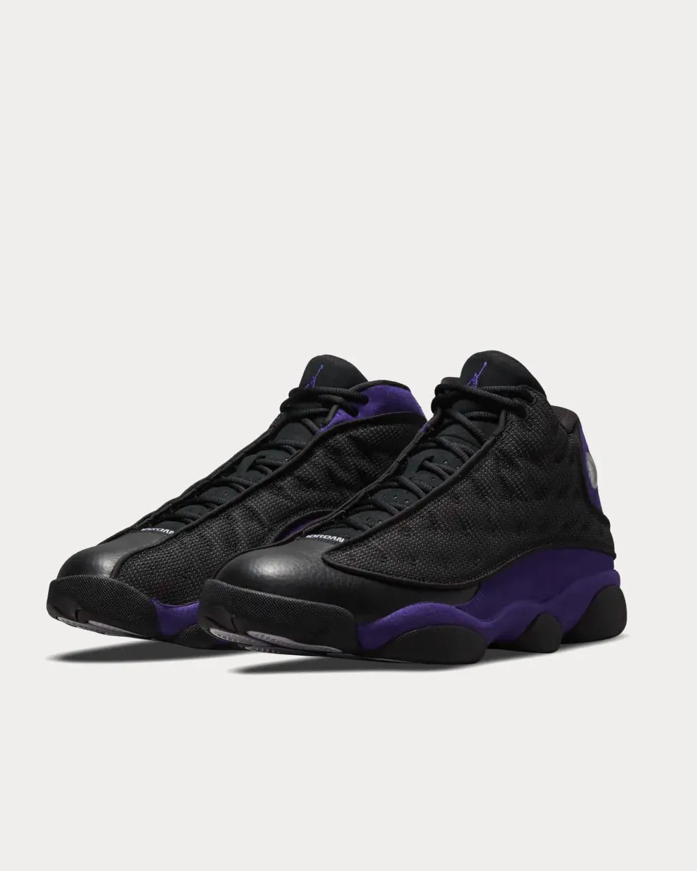 Air Jordan 13 Court Purple High Top Sneakers