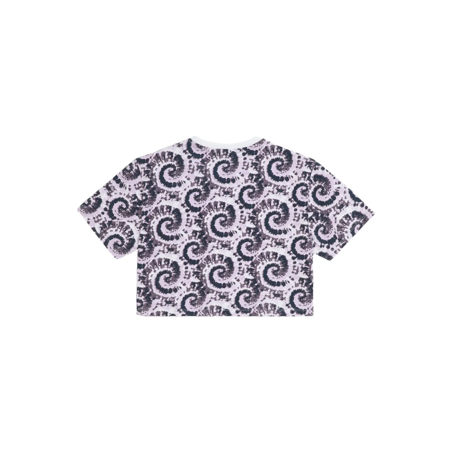Animal Childrens/Kids Elane Tie Dye Organic Cropped T-Shirt