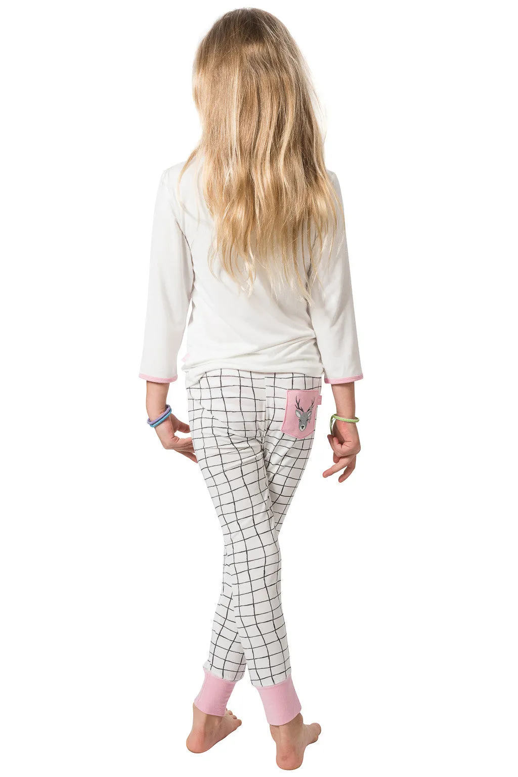 Bamboo long John Pyjamas - Eve's Deer