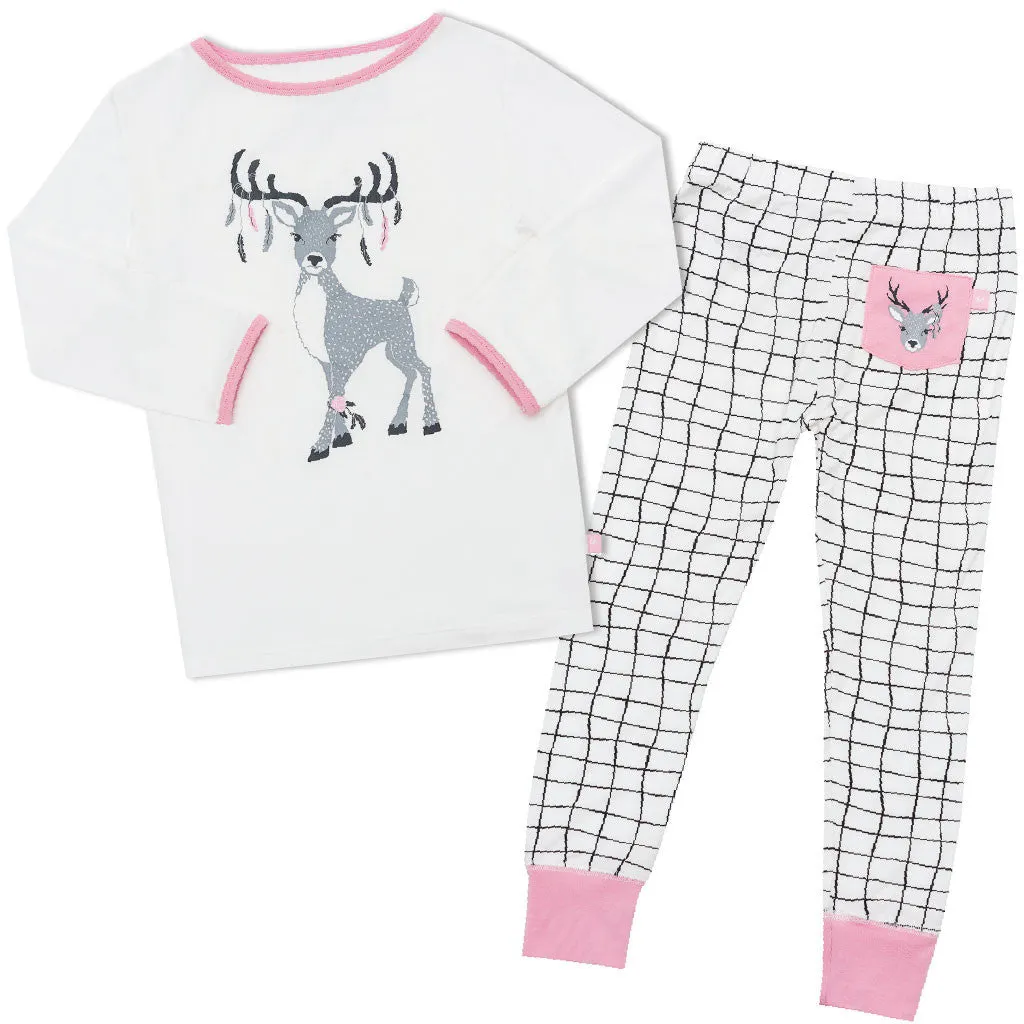 Bamboo long John Pyjamas - Eve's Deer