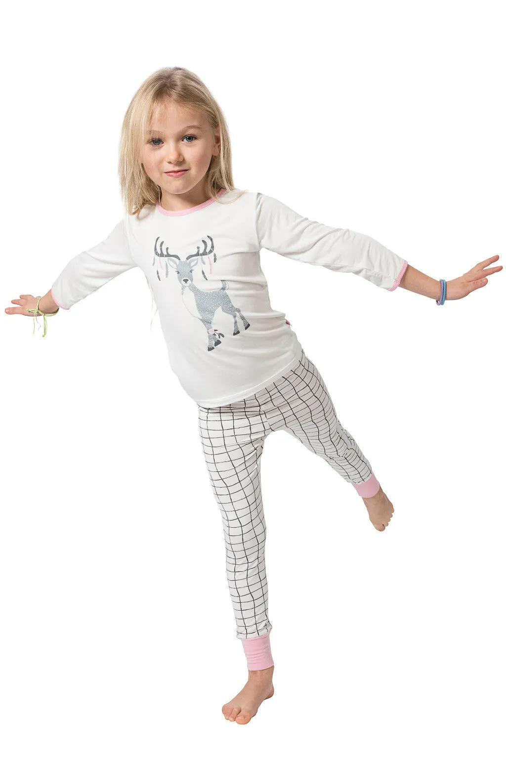 Bamboo long John Pyjamas - Eve's Deer