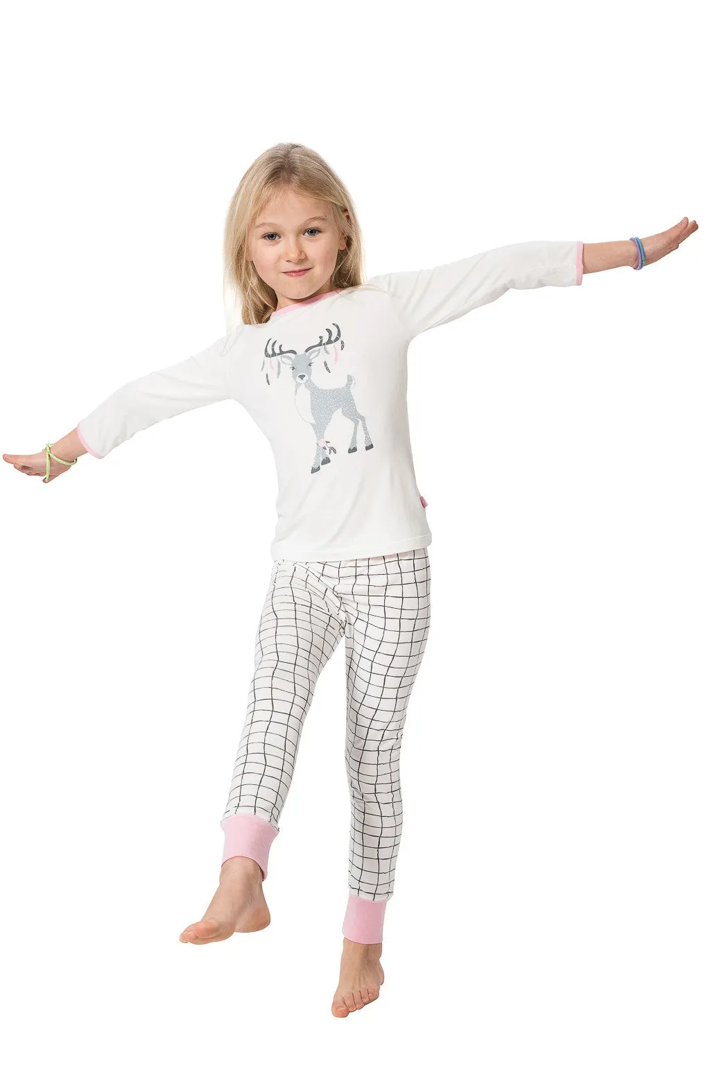 Bamboo long John Pyjamas - Eve's Deer
