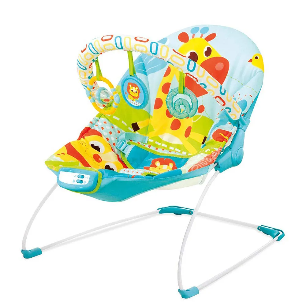 Blue Jungle Theme Music Vibrations Bouncer
