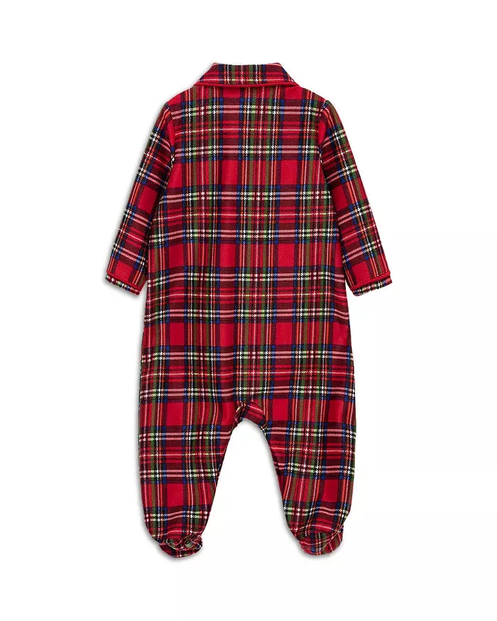 Boy Plaid Footie
