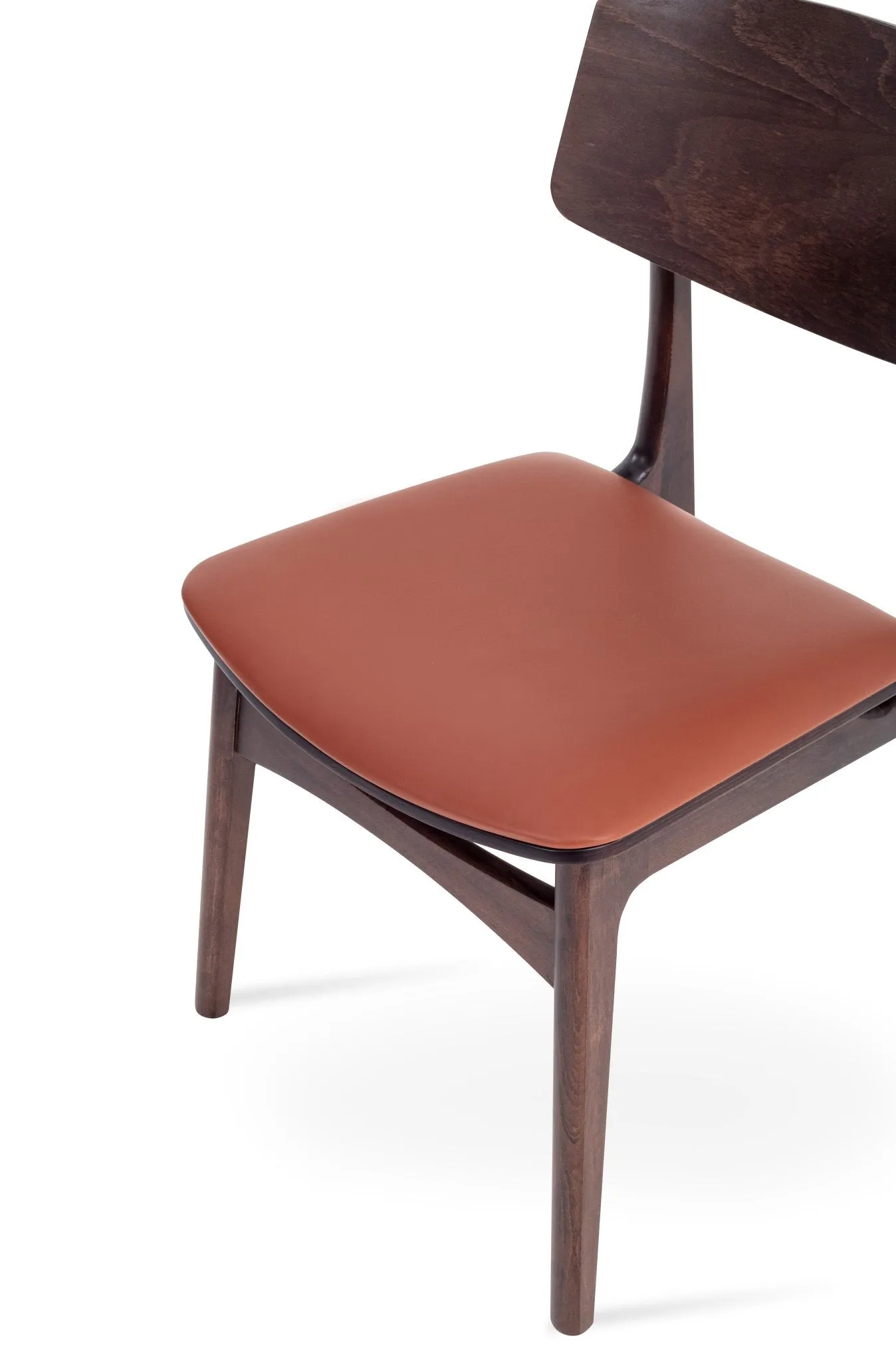Brown Dining Chairs Bacco Cinnamon