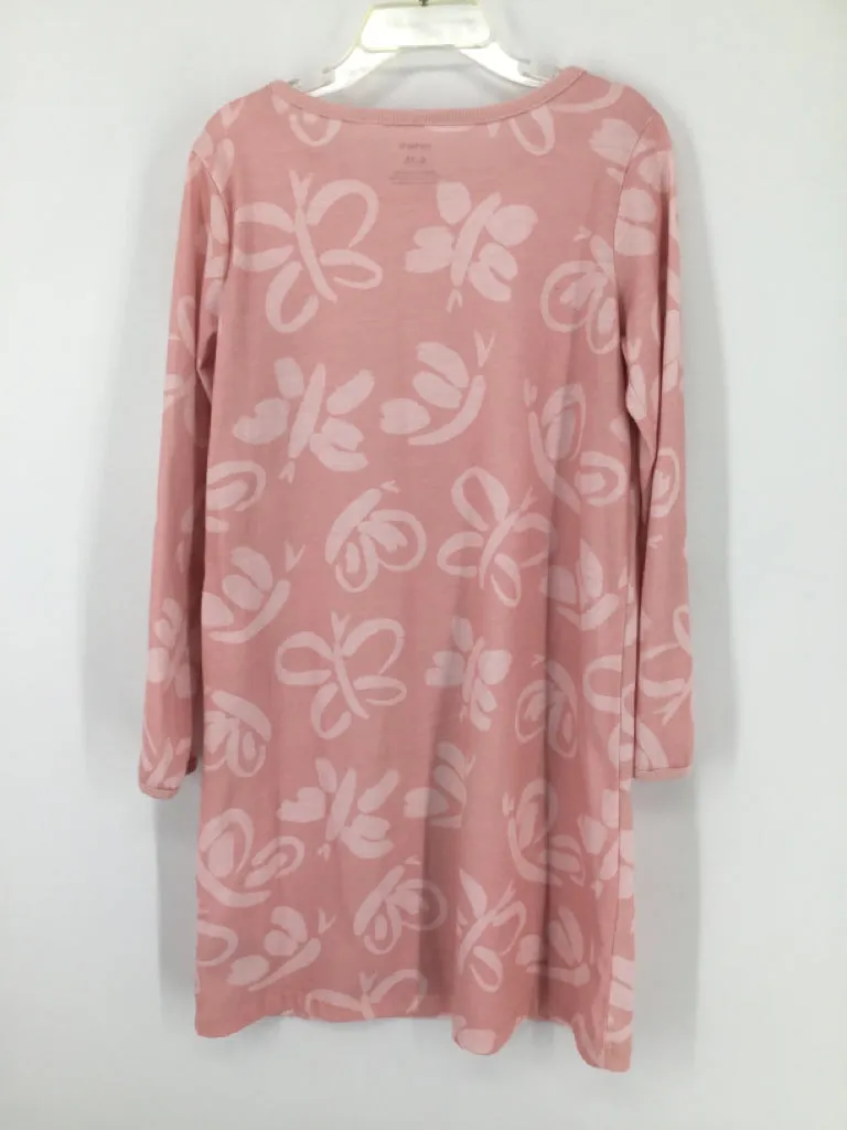 Carter's Child Size 6 Pink Pajamas - girls