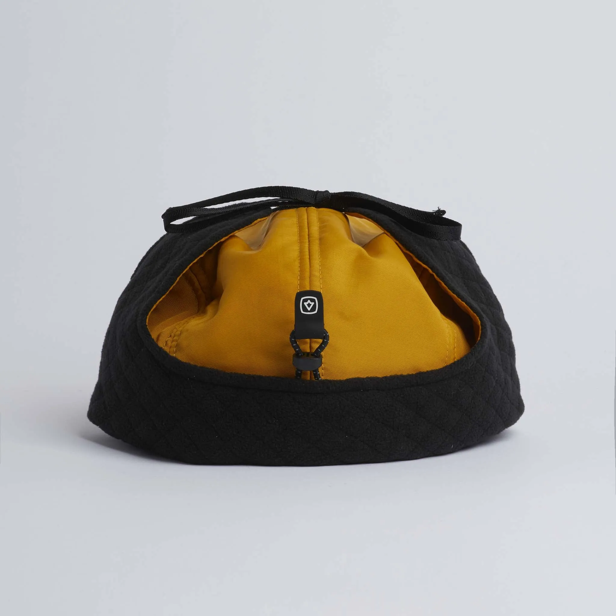 Coal The Tracker Flannel Lined 5 Panel Earflap Hat - Mustard