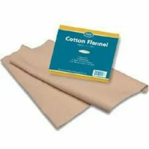 Cotton Flannel for Castor Oil 1 pack by Baar Products