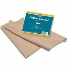 Cotton Flannel for Castor Oil 1 pack by Baar Products