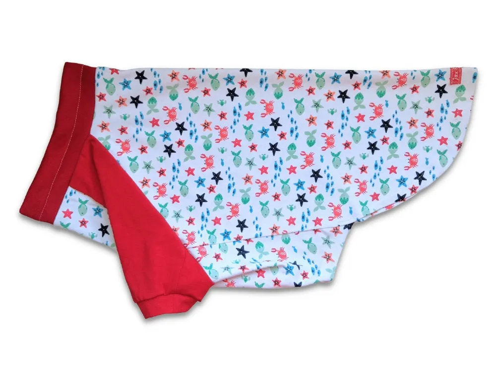 Crabby Sea Creature Dog Pajamas