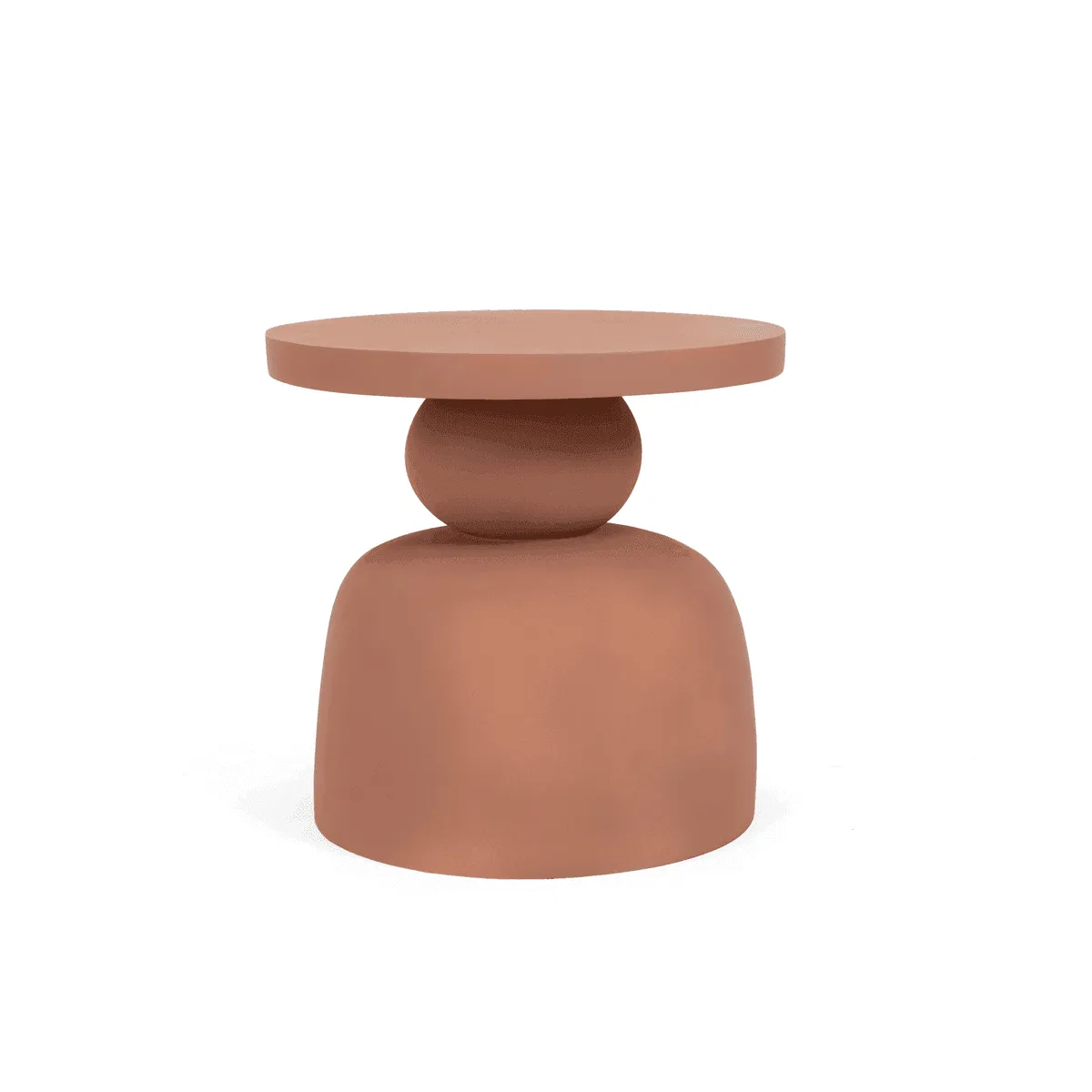 Earthy Minimal Side Table for Outdoor And Indoor
