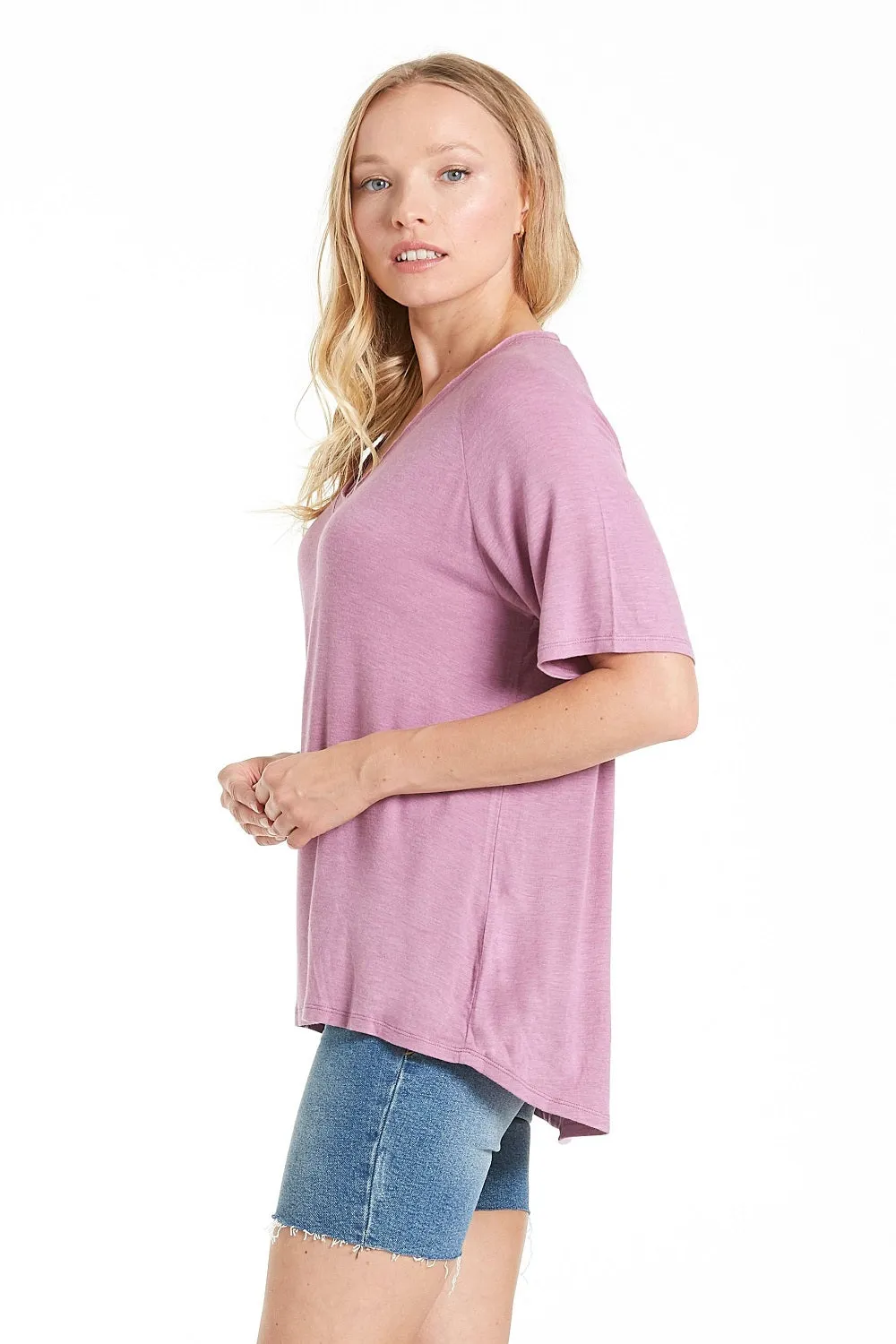 FAVORITE RELAXED V-NECK TOP | VALARIAN