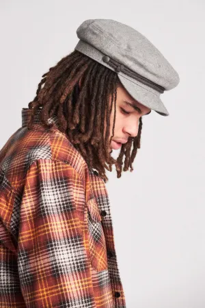 Fiddler Cap - Heather Grey