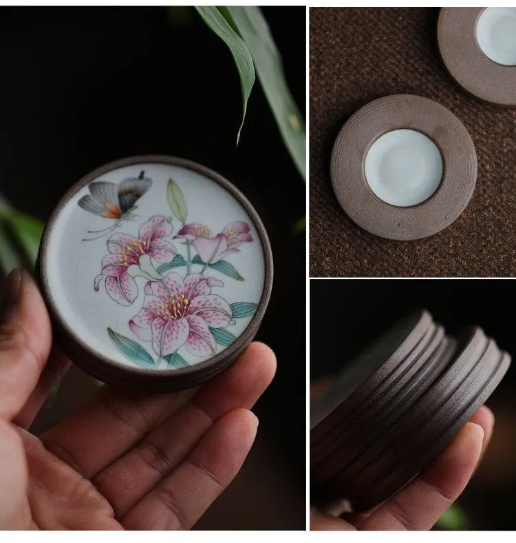 Gohobi Hand-painted Animal Coaster