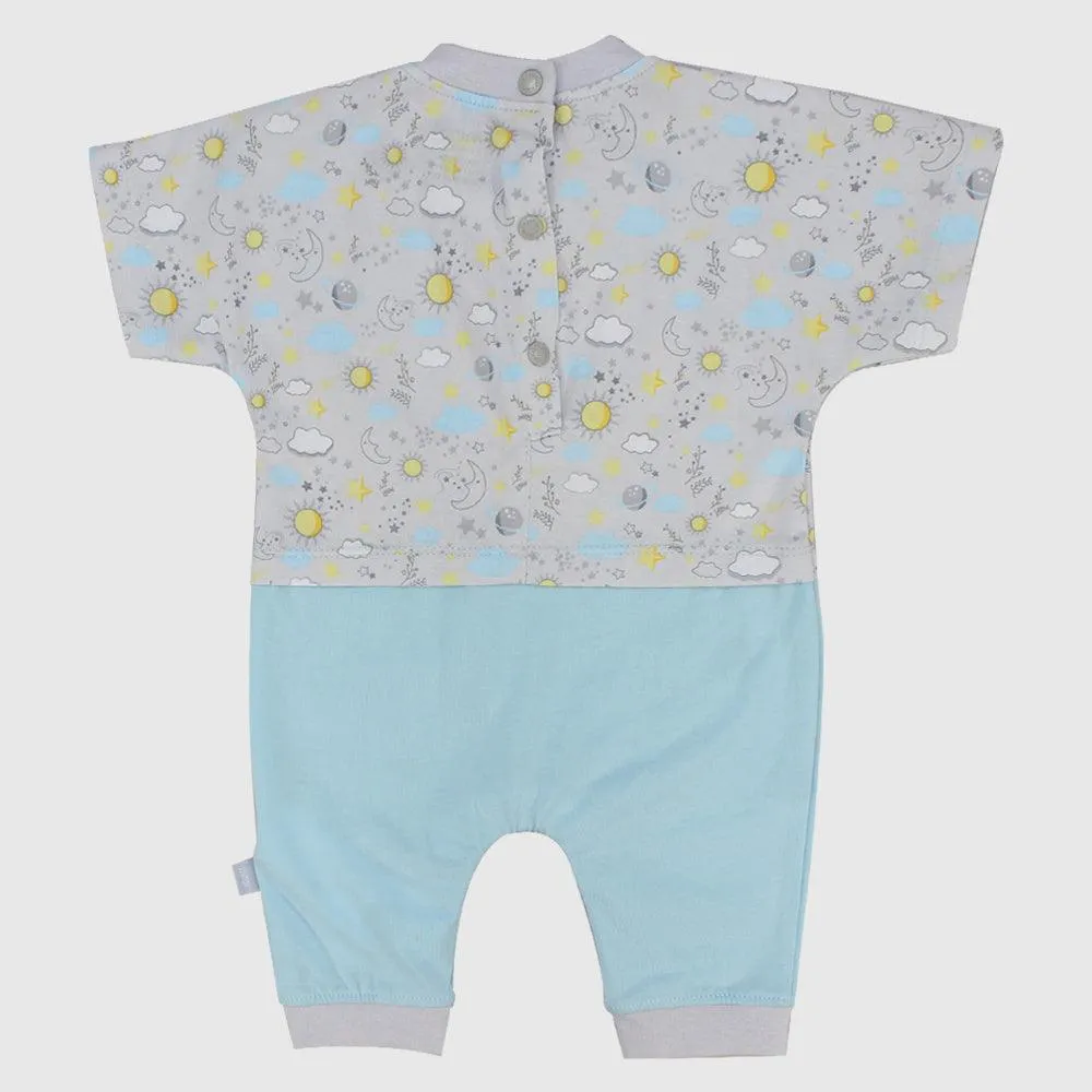 Good Night Sleep Short-Sleeved Footless Onesie