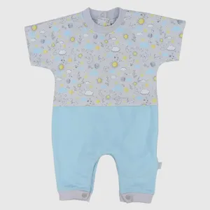 Good Night Sleep Short-Sleeved Footless Onesie