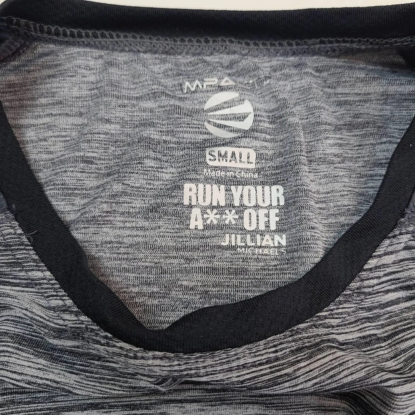 Jillian Michael's Impact Workout long sleeved top