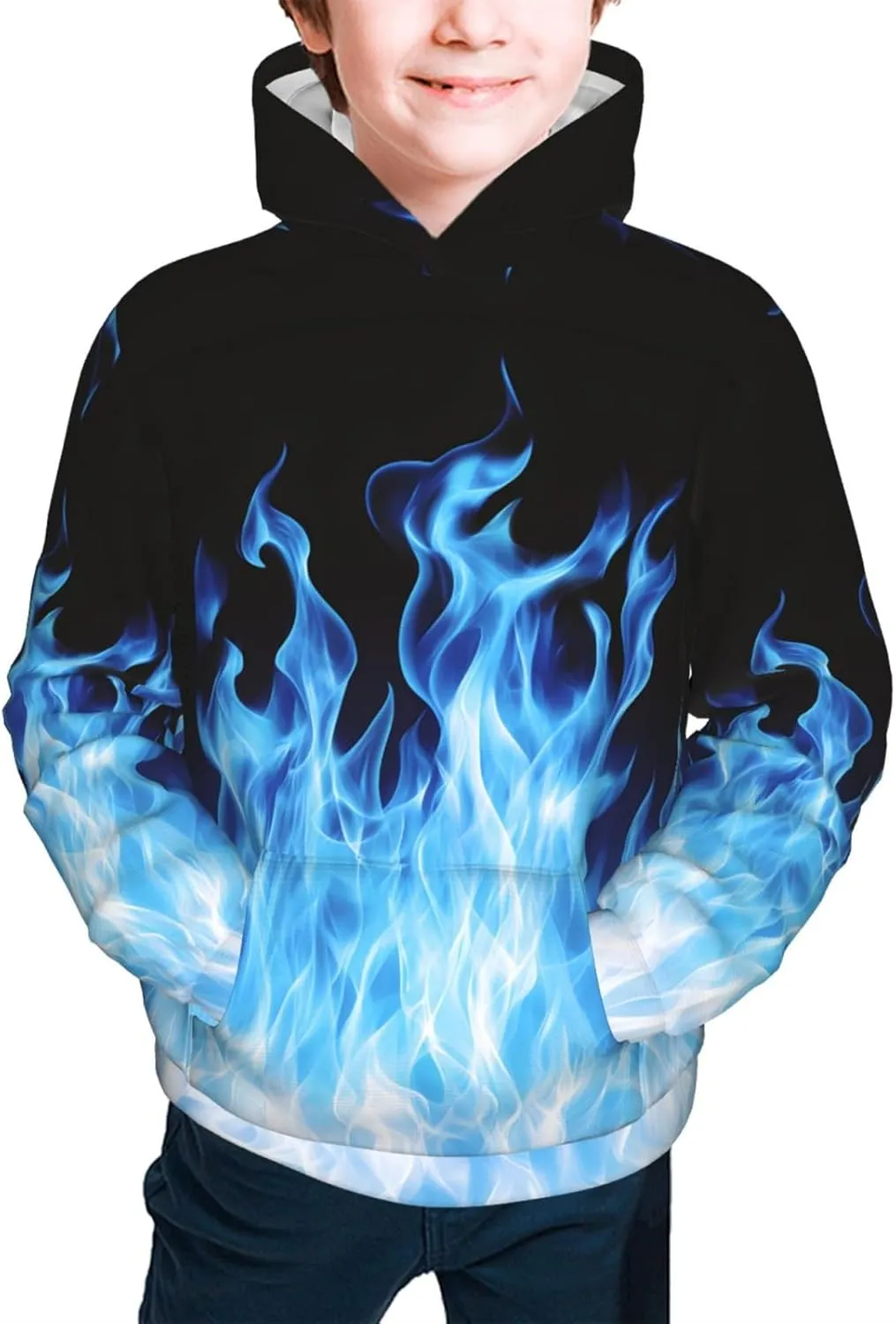 Kids Novelty 3D Printed Sweatshirt Girl Boy Galaxy Pullover Hoodies