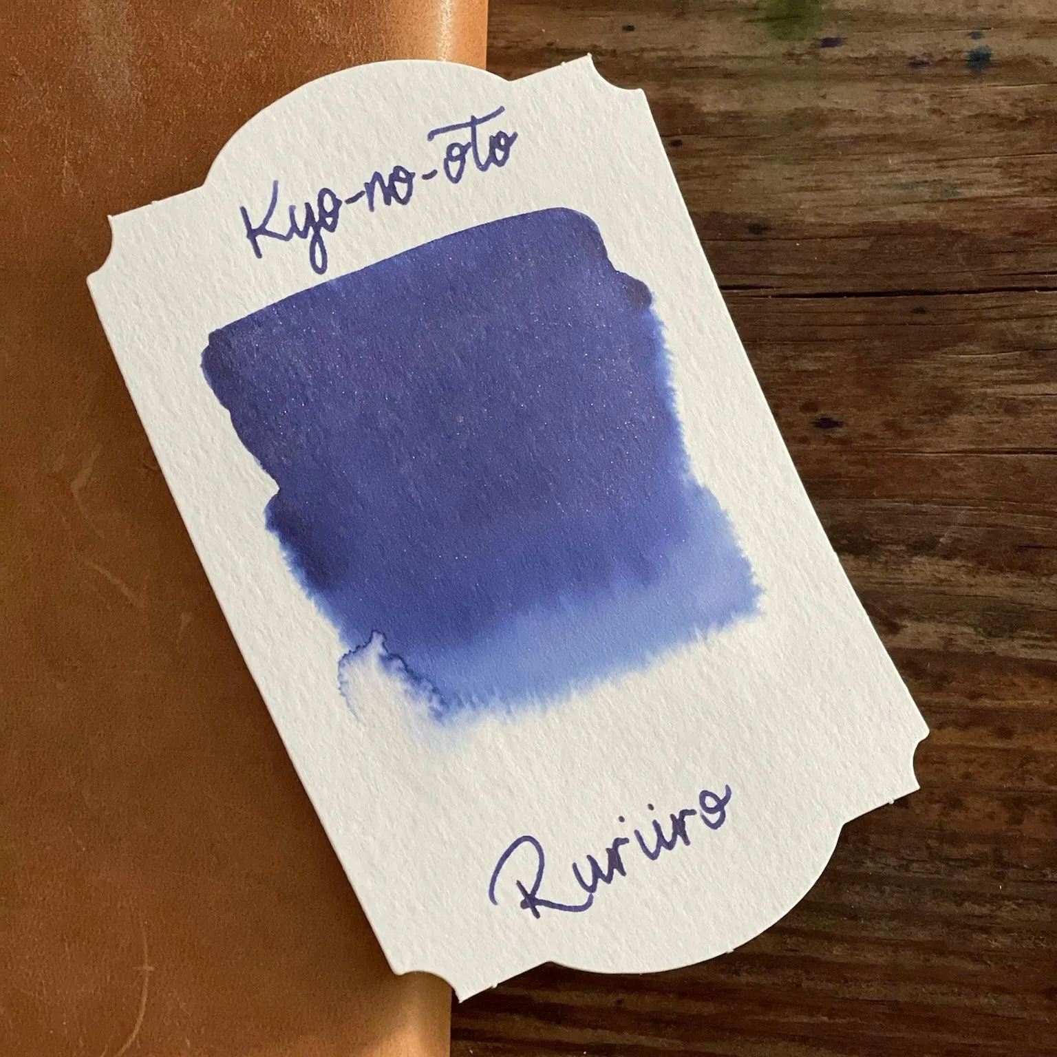 Kyo-no-oto Ruriiro Shimmer Ink