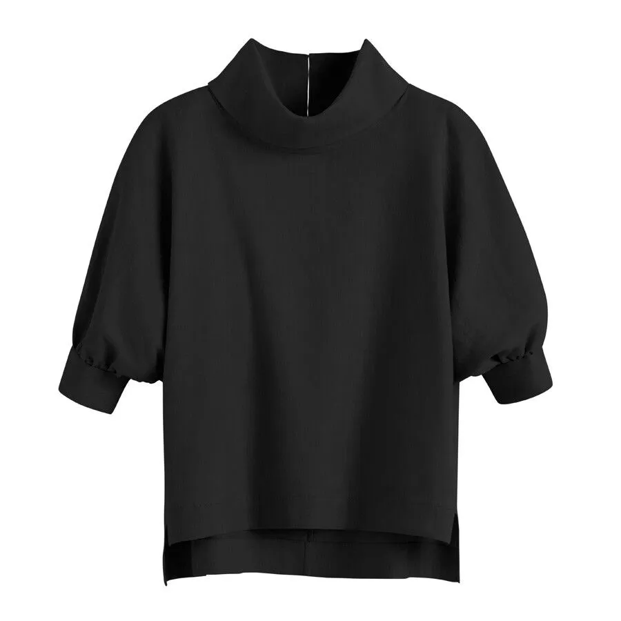 Linen Dolman Sleeve Top