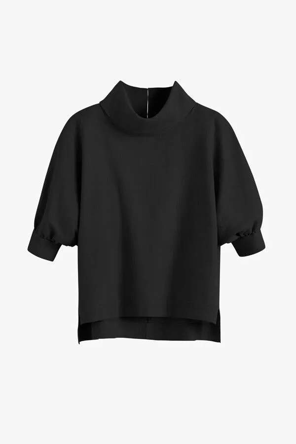 Linen Dolman Sleeve Top