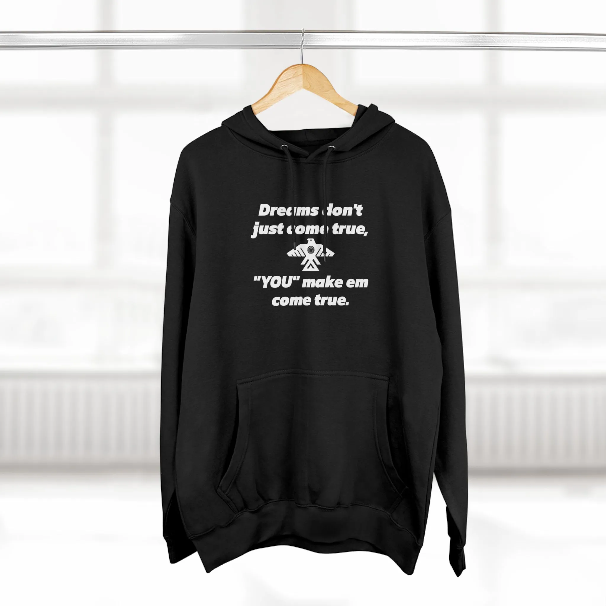 (Make dreams come true) Unisex Premium Pullover Hoodie
