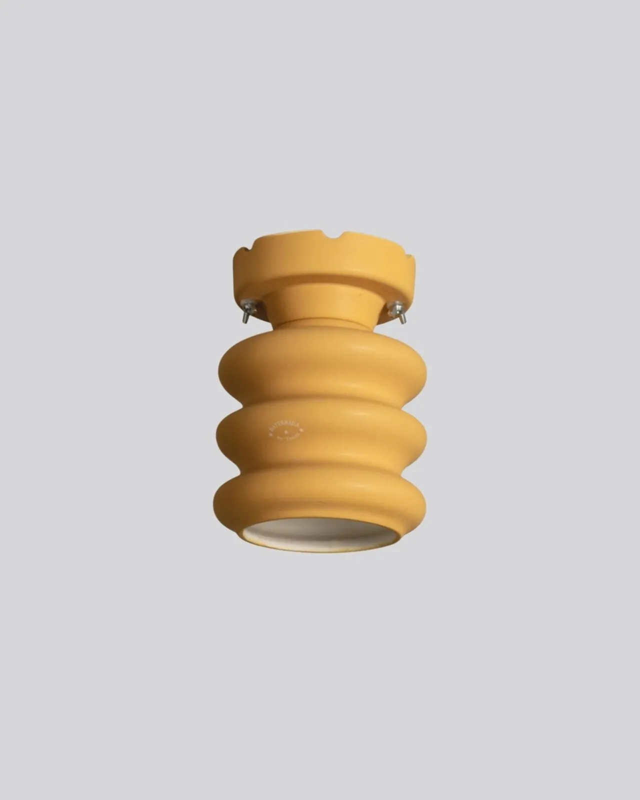 Modern Tuscan Ceramic Fixed Ceiling Light