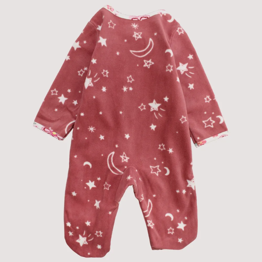 Mouse Head Long-Sleeved Baby Footie