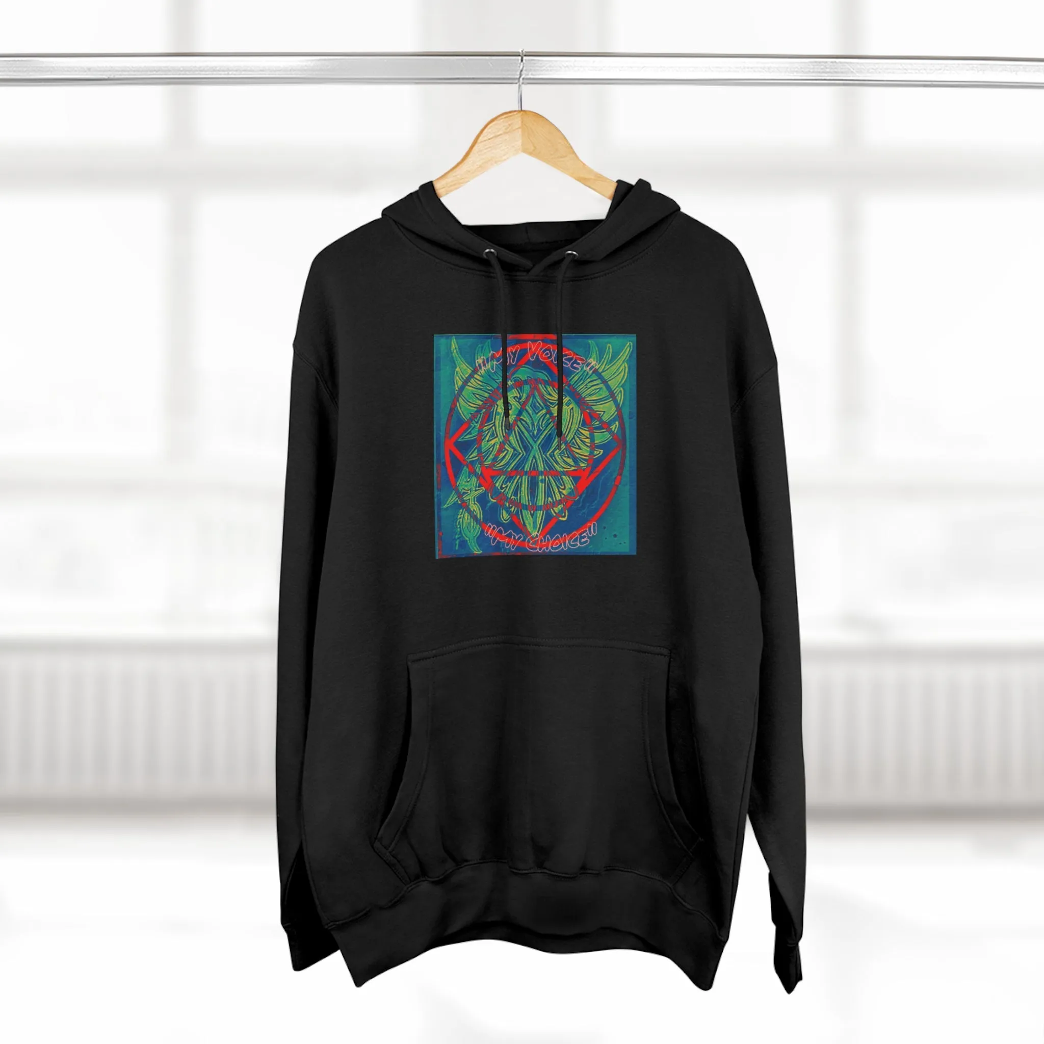 (My voice, My choice) Unisex Premium Pullover Hoodie