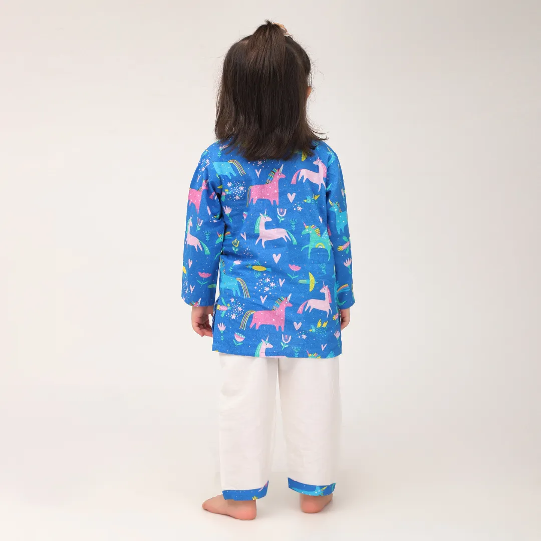 Mystical Unicorn kurta set