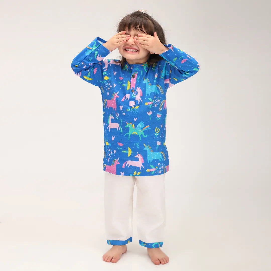 Mystical Unicorn kurta set