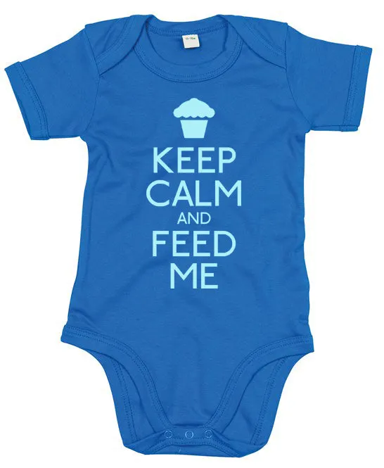 Organic Calm Feed Me Babygrow