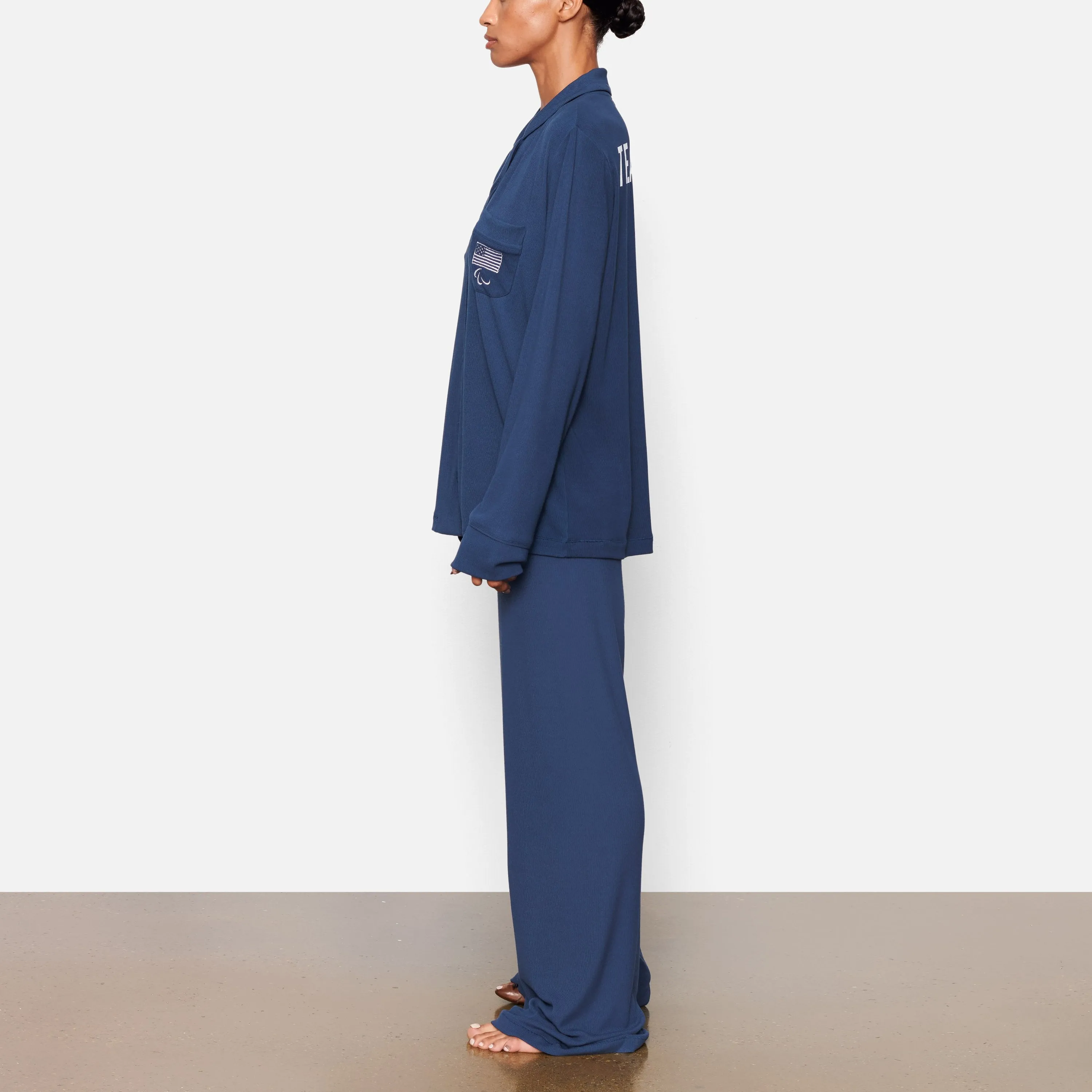PARALYMPIC CAPSULE JERSEY SLEEP SET | NAVY
