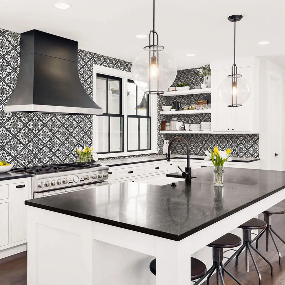 Plumosa Tile Luxe Retreat Wallpaper