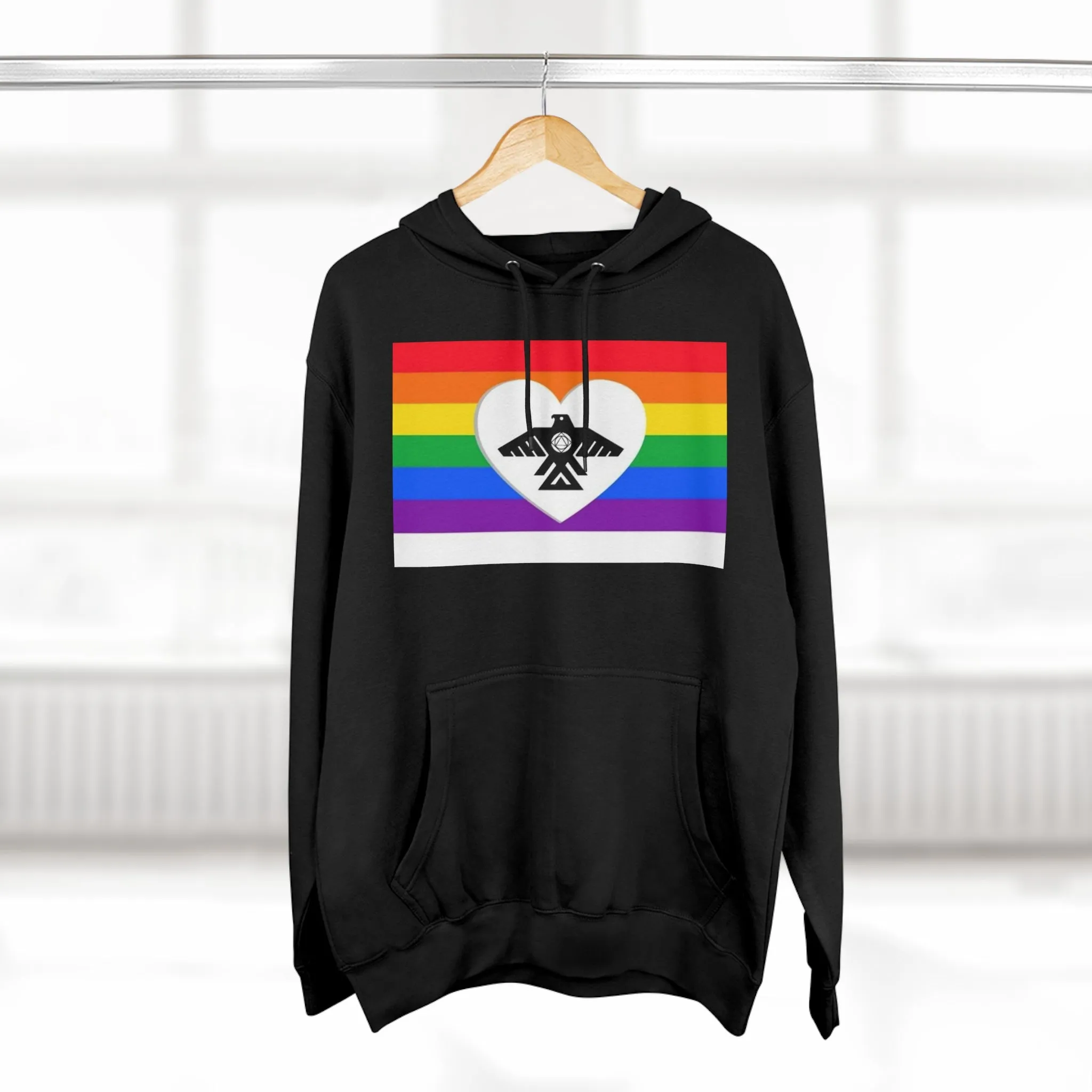 (Pride Recovery Thunderbird) Unisex Premium Pullover Hoodie