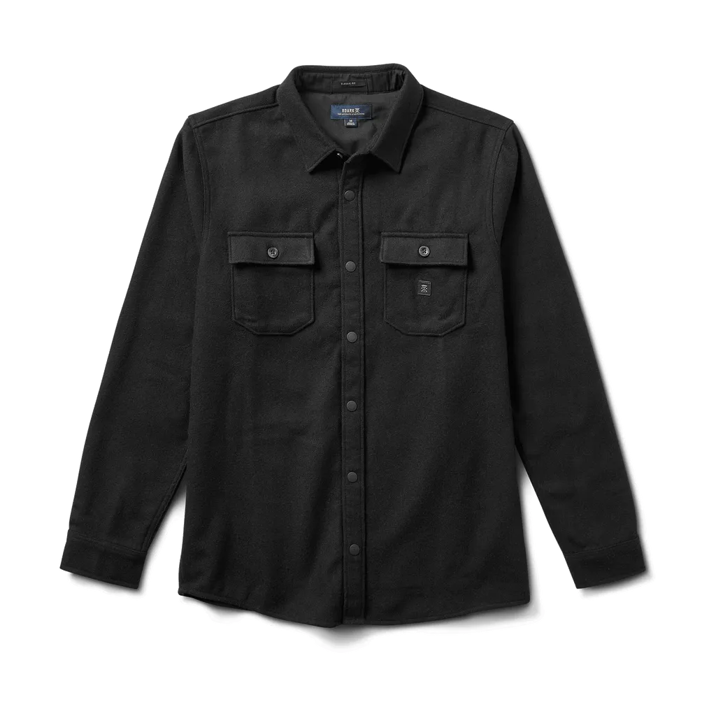 Roark Nordsman Flannel Shirt - Black