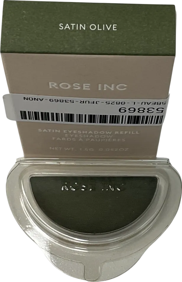 ROSE INC Satin Eyeshadow Refill Satin Olive 1.5g