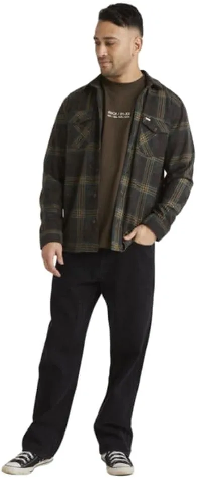 RVCA Men's Thatll Work Flannel Long Sleeve Woven Shirt