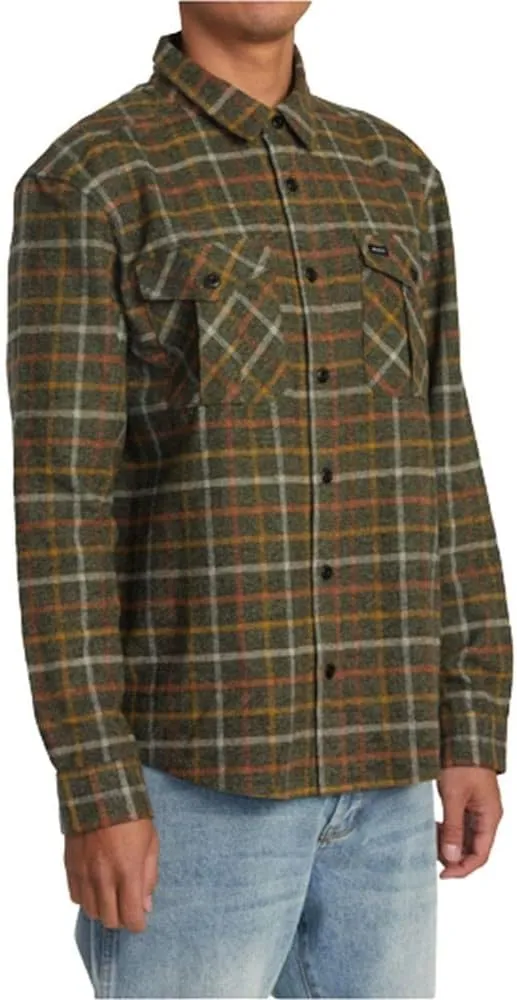 RVCA Men's Thatll Work Flannel Long Sleeve Woven Shirt