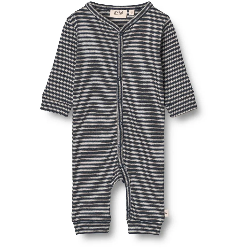 Sleepsuit Nikola - navy stripe