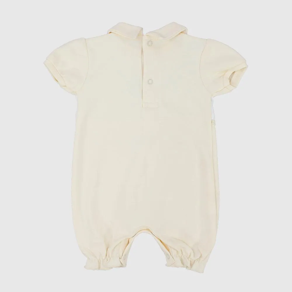 Sleepy Bear Short-Sleeved Romper