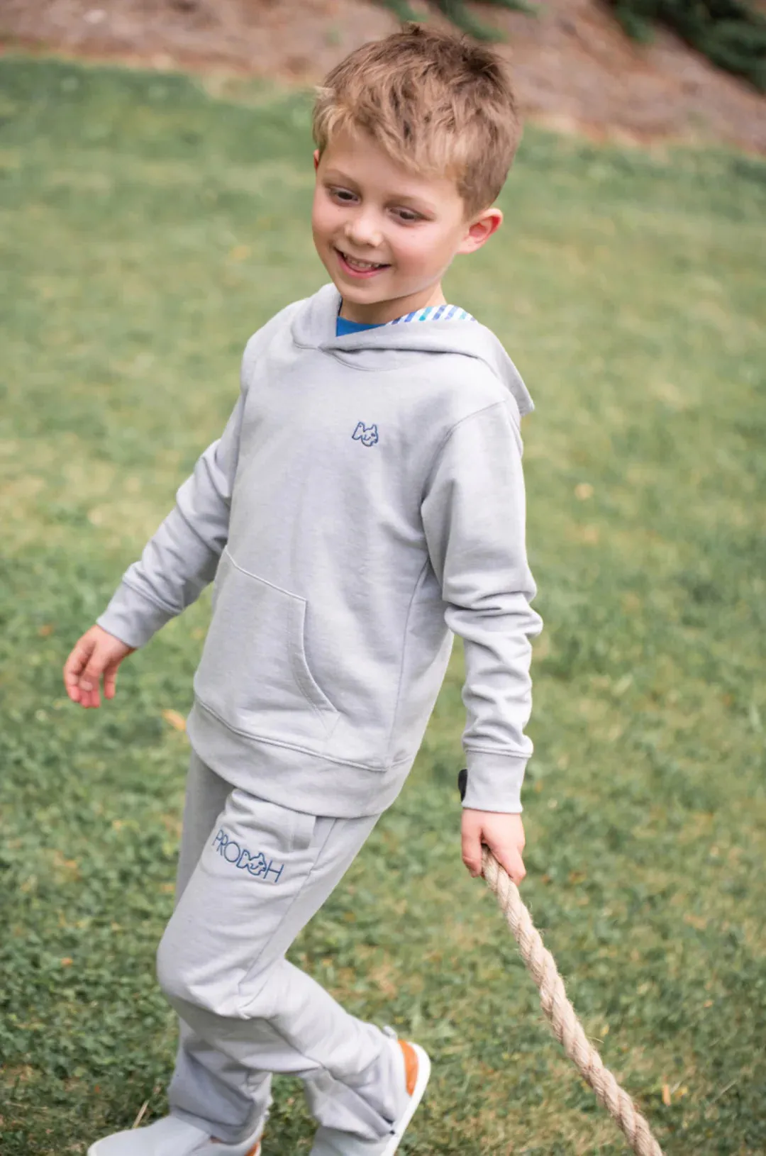 Sunday Funday Jogger Pant- Heather Gray