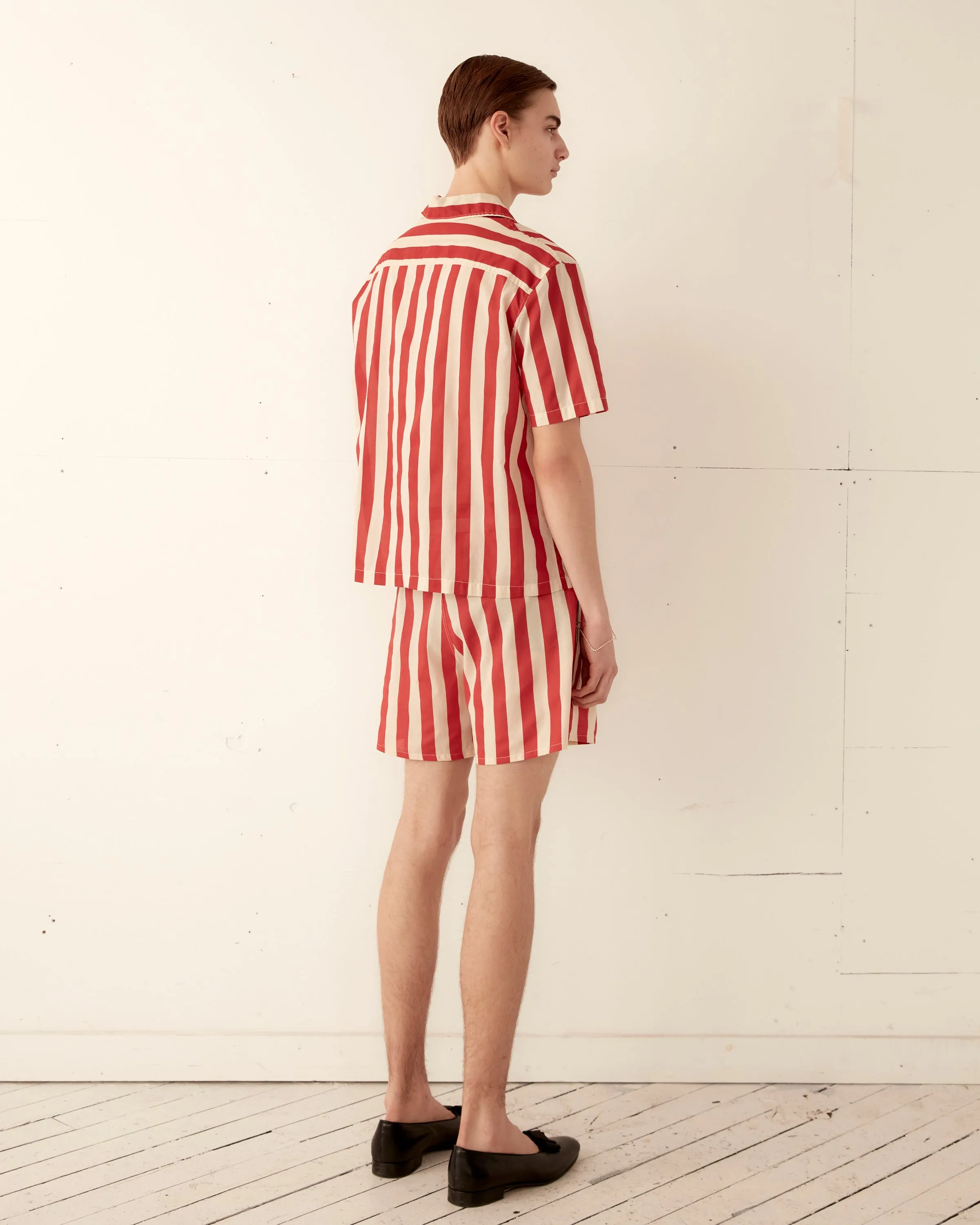 Valance Stripe Short Sleeve Shirt
