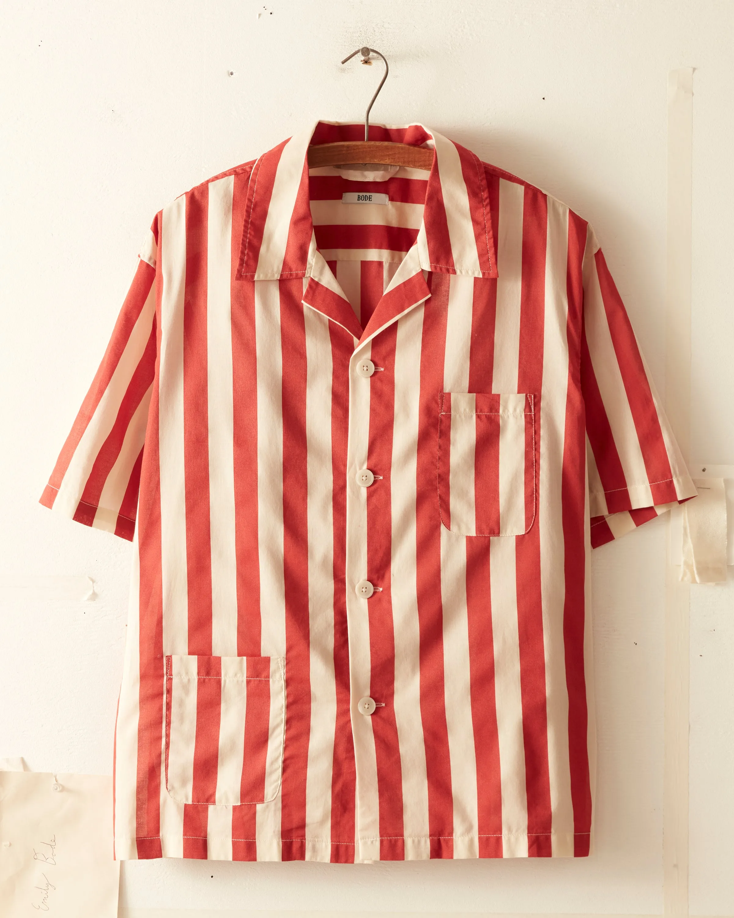 Valance Stripe Short Sleeve Shirt