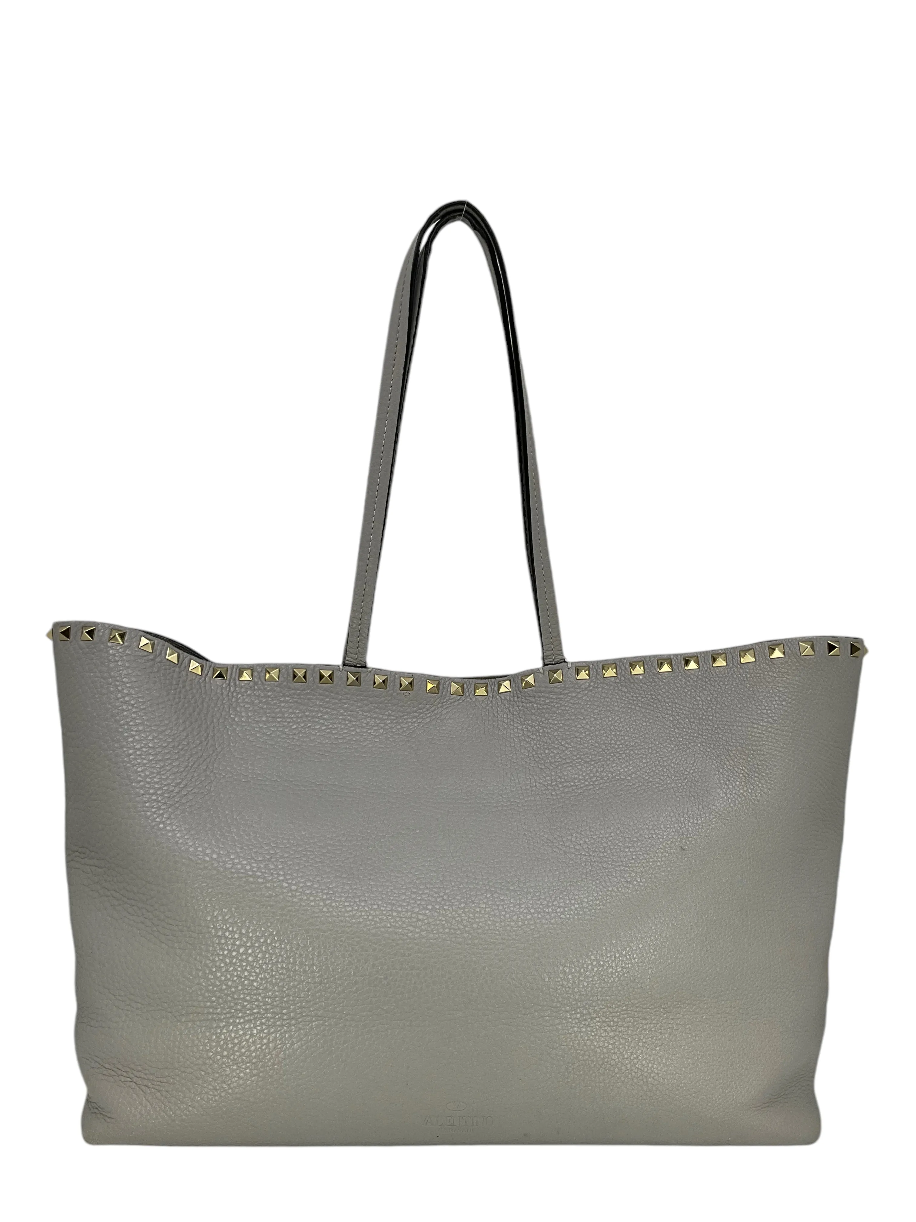 Valentino Rockstud Double Handle Tote Bag