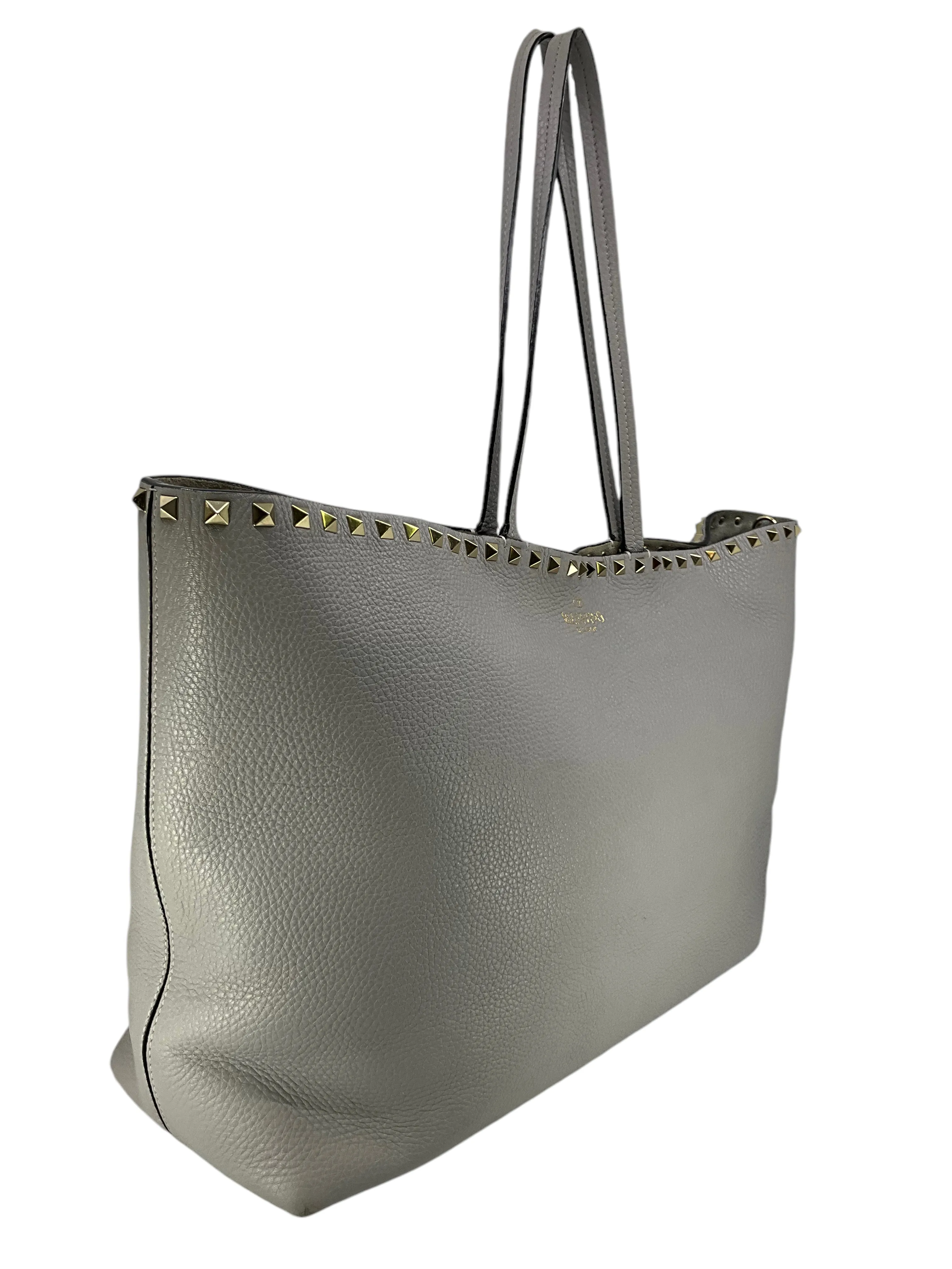 Valentino Rockstud Double Handle Tote Bag
