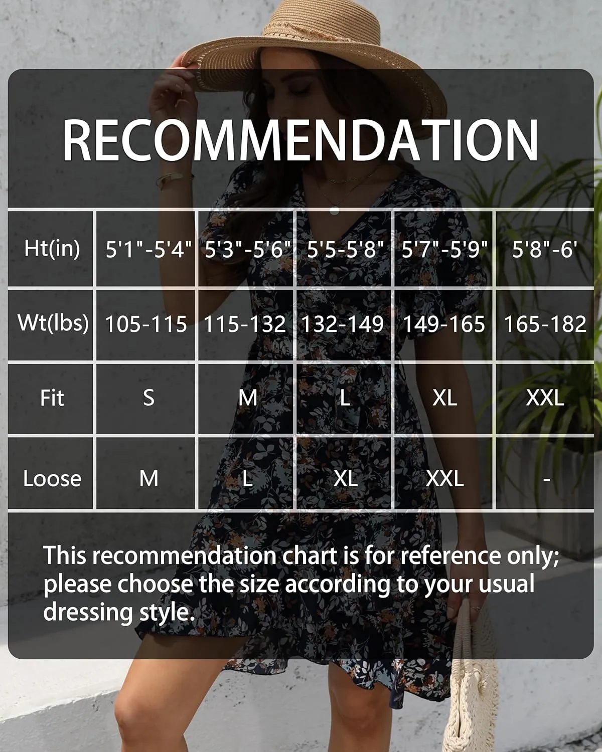 Womens Summer Dress 2025 Floral Boho Dress Wrap V Neck Short Sleeve Ruffle A Line Flowy High Low Midi Dresses